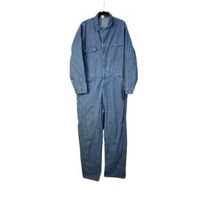 Vintage WRANGLER Big Ben Denim Coveralls Jumpsuit 44 Long
